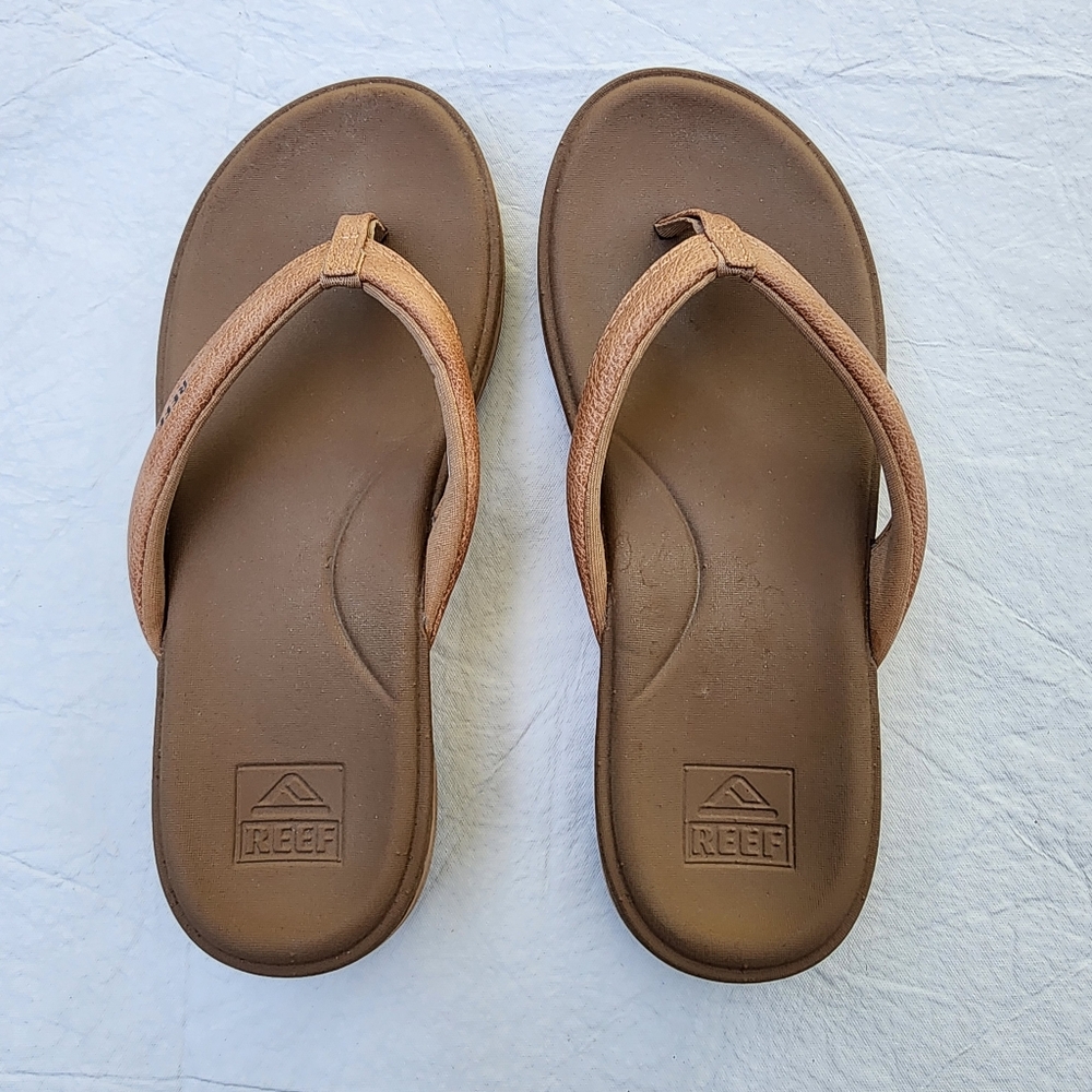 Reef Cushion Cloud Flip Flop/Sandals for Women Size 6 - Picture 2 of 9